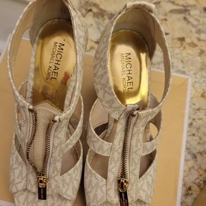 Michael Kors wedge sandals